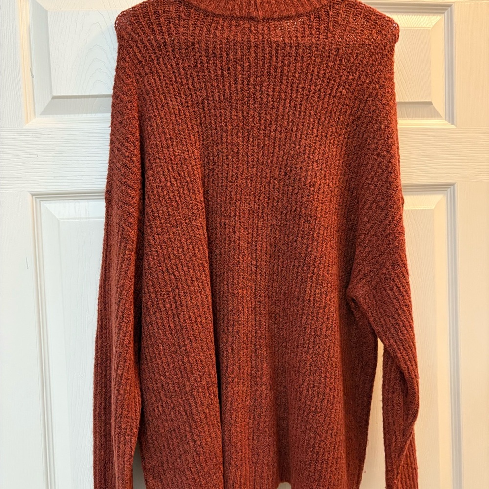 Cozy Rust Sweater